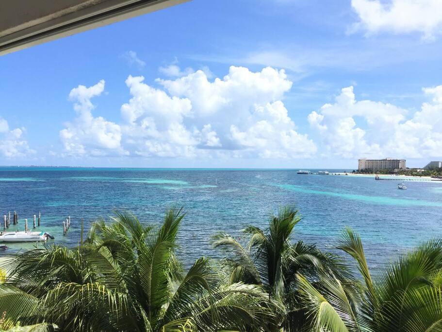 Amazing Ocean Front. 418 Apartment Cancun Bagian luar foto